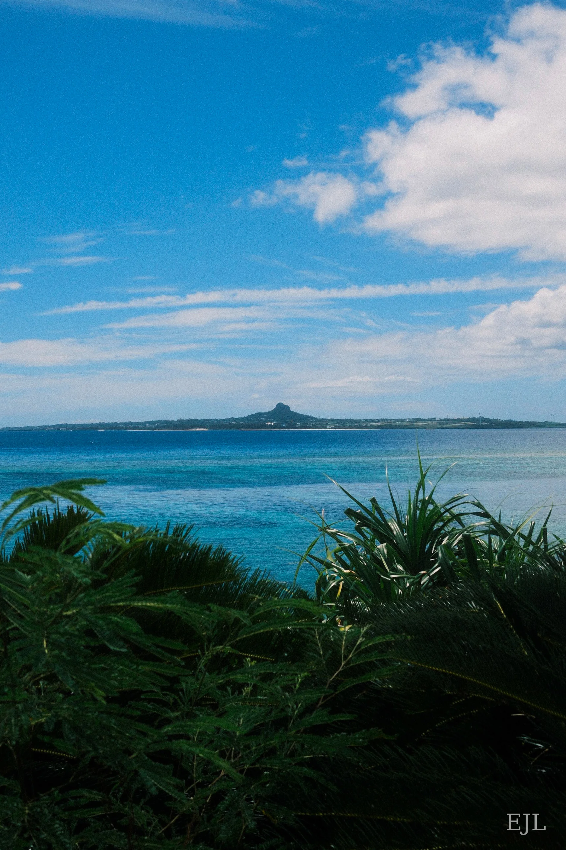 Island in the distance